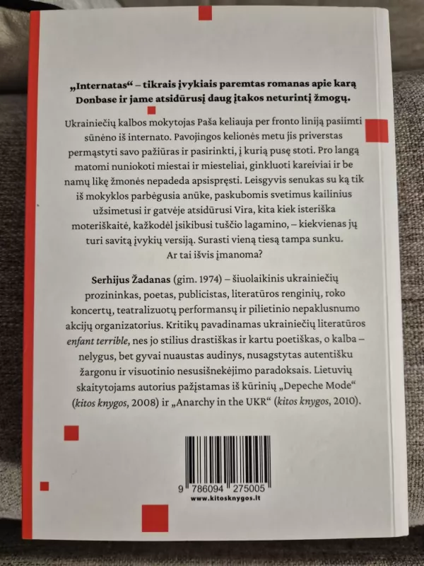 Internatas - Serhij Žadan, knyga 3