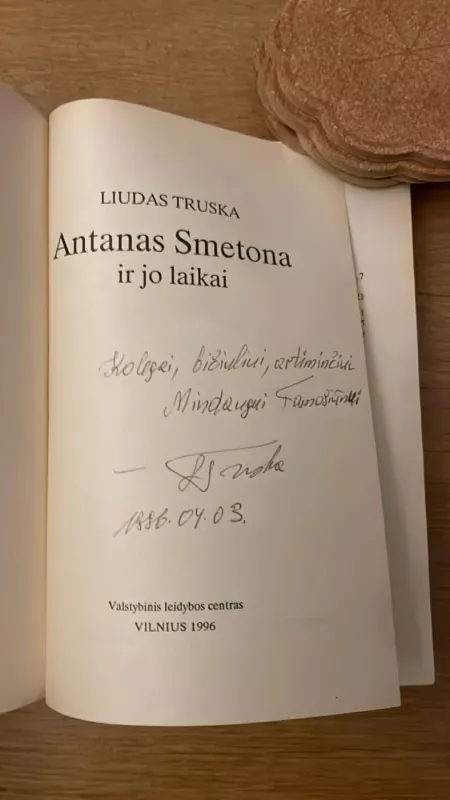 Antanas Smetona ir jo laikai - Liudas Truska, knyga 3