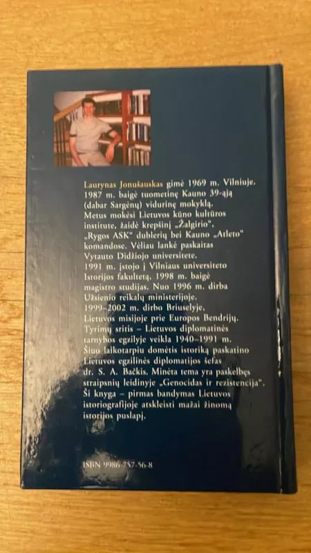 Likimo vedami: Lietuvos diplomatinės tarnybos egzilyje veikla (1941-1991) - Laurynas Jonušauskas, knyga 5
