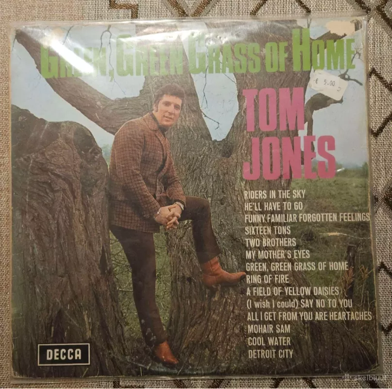 Tom Jones - Green, Green Grass Of Home - Tom Jones, plokštelė 2