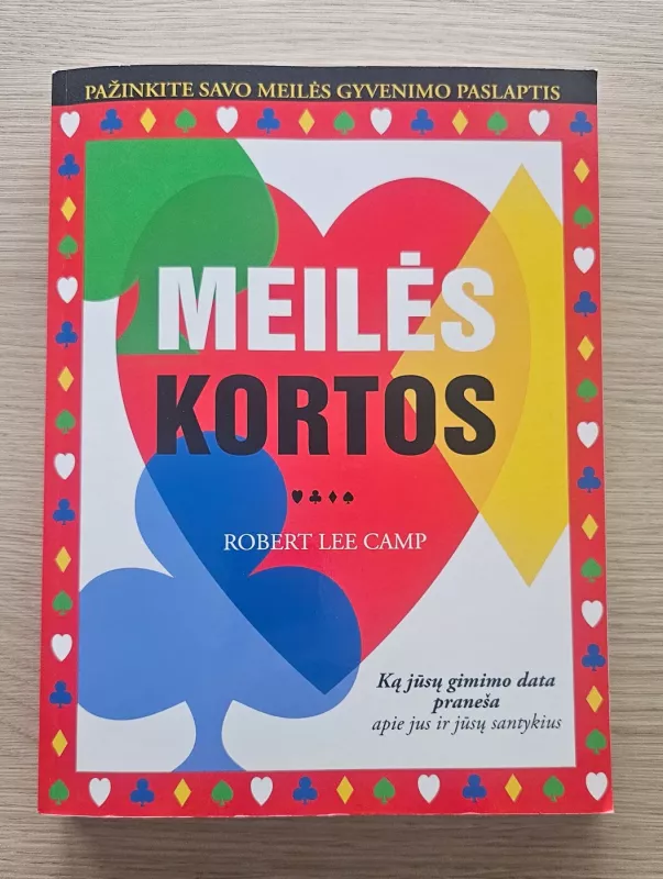 Meilės kortos - Robert Lee Camp, knyga 2