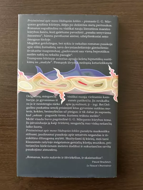 Prisiminimai apie mano liūdnąsias kekšes - Gabriel Garcia, knyga 3