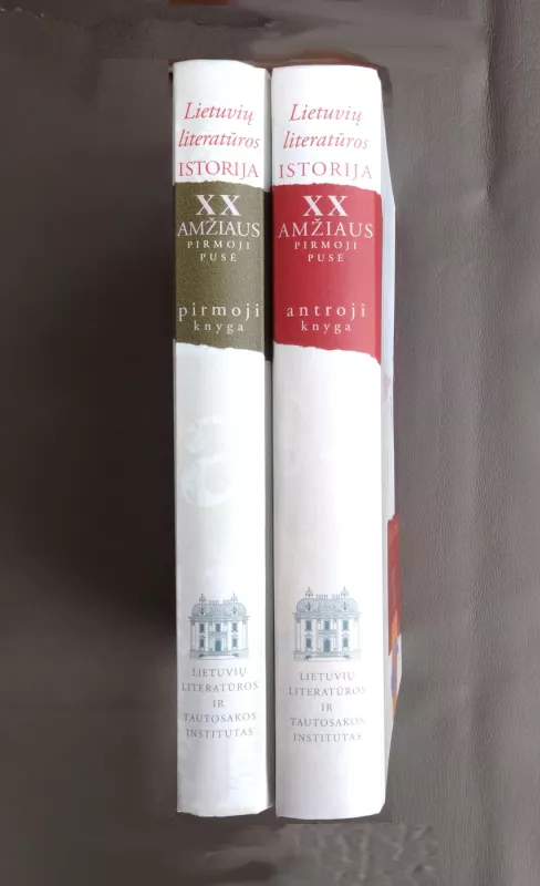 Lietuvių literatūros istorija: XX amžiaus pirmoji pusė.  1 ir 2 tomai - Autorių kolekyvas, knyga 2