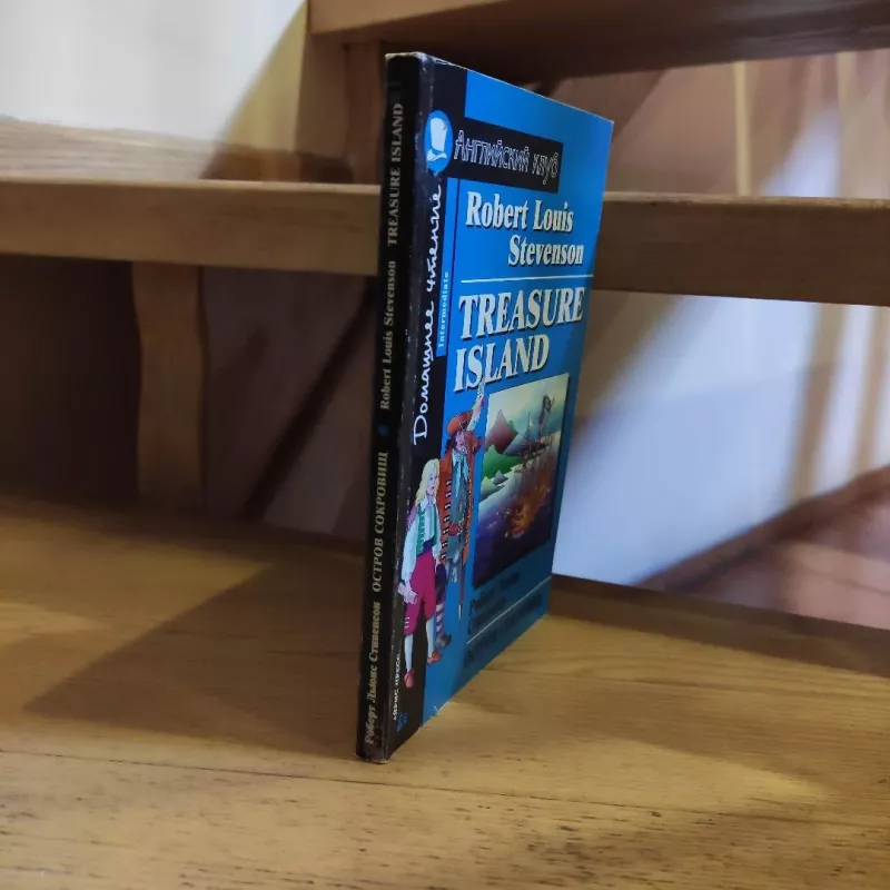 Treasure Island - Robert Louis Stevenson, knyga 6