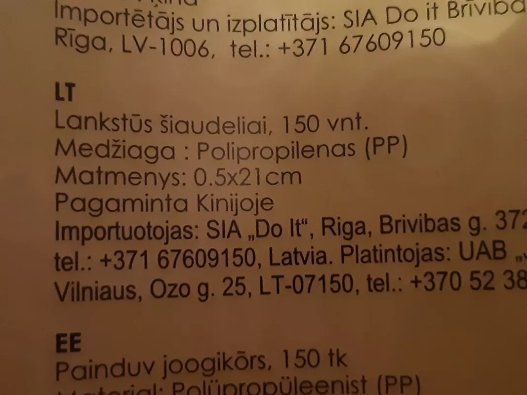 Gėrimų šiaudeliai - , namai ir interjeras 4