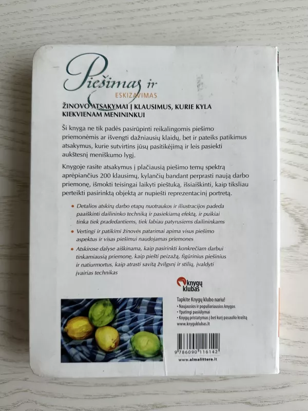 Piešimas ir eskizavimas. Žinovo atsakymai į klausimus, kurie kyla kiekvienam menininkui - Vera Curnow, knyga 5