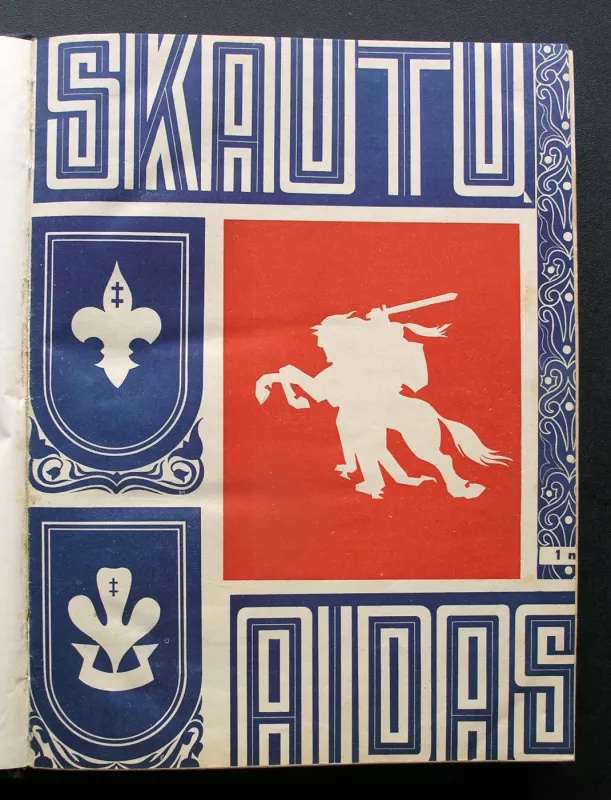 Skautu Aidas 1939 Pilnas komplektas - Redaktorius Antanas Saulaitis, knyga 2
