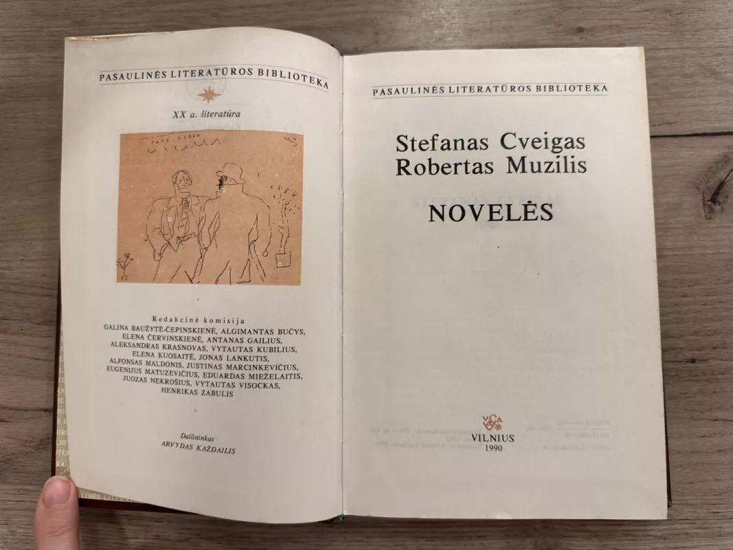 Novelės - Stefanas Cveigas, Robertas  Muzilis, knyga 4