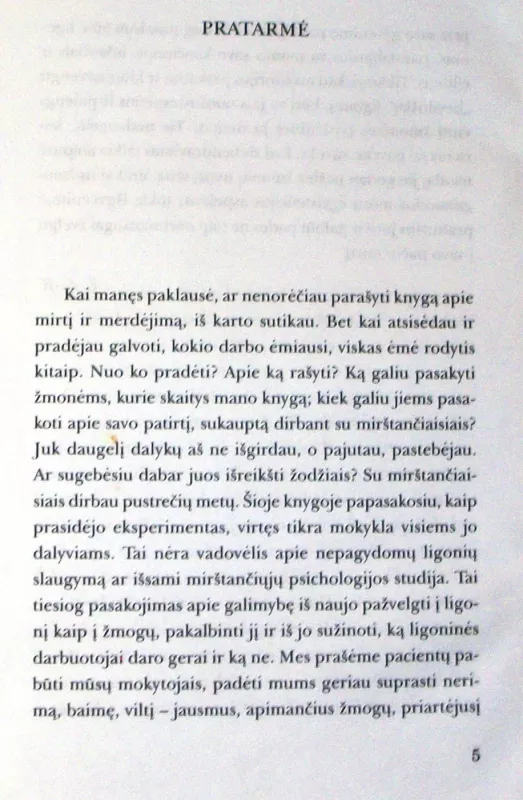 Apie mirtį ir mirimą - Elisabeth Kubler-Ross, knyga 5