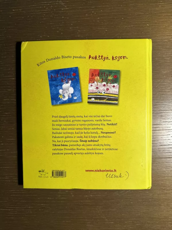 Aukštyn kojom 2 - Donald Bisset, knyga 3