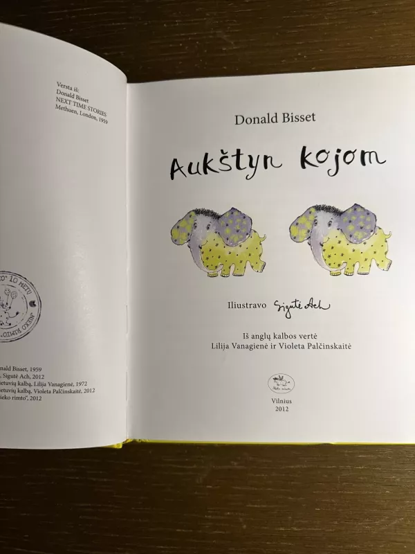 Aukštyn kojom 2 - Donald Bisset, knyga 5