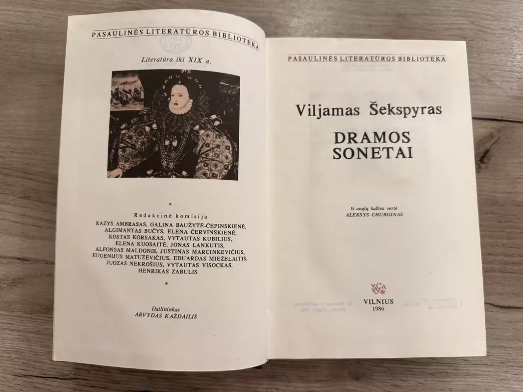 Dramos Sonetai - Viljamas Šekspyras, knyga 4