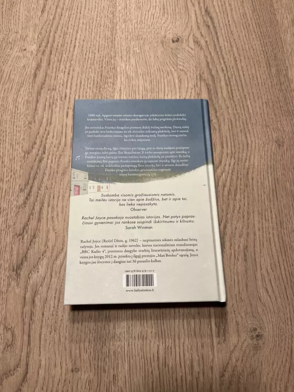 Muzika Ilzei Brauchman - Rachel Joyce, knyga 3