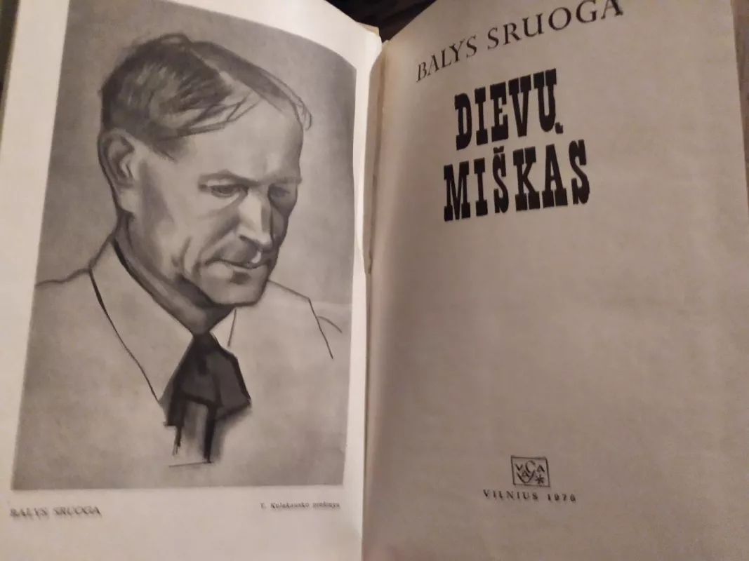 Dievų miškas - Balys Sruoga, knyga 3