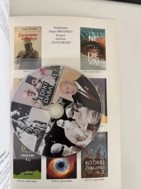 Kitokiu žvilgsniu. 1 (2015) ir 2 (2017) dalys + CD Jurgis Brėdikis - Jurgis Brėdikis, knyga 5