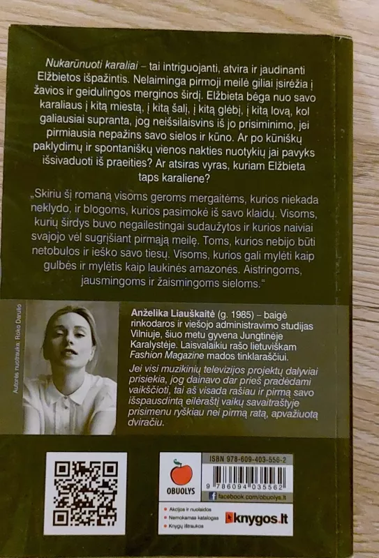 Nukarūnuoti karaliai - Anželika Liauškaitė, knyga 4