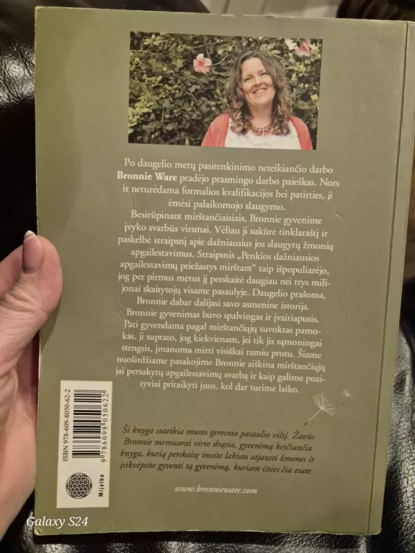 5 dažniausios apgailestavimų priežastys mirštant - Bronnie Ware, knyga 4