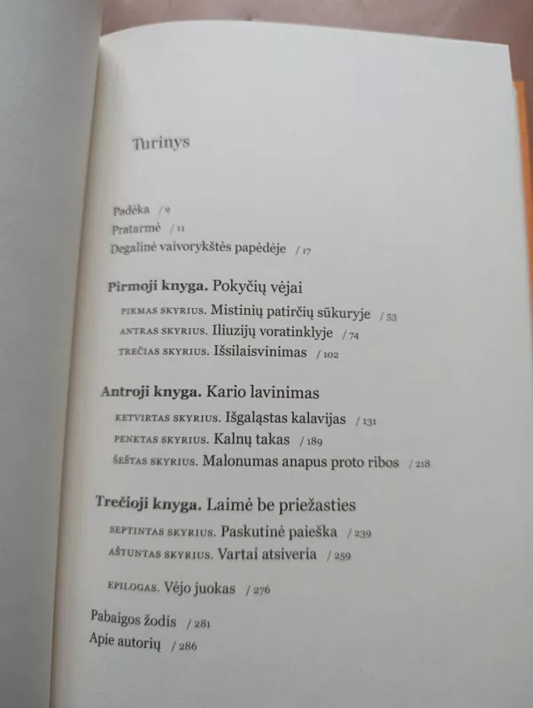 Taikiojo kario kelias: gyvenimus keičianti knyga - Dan Millman, knyga 5