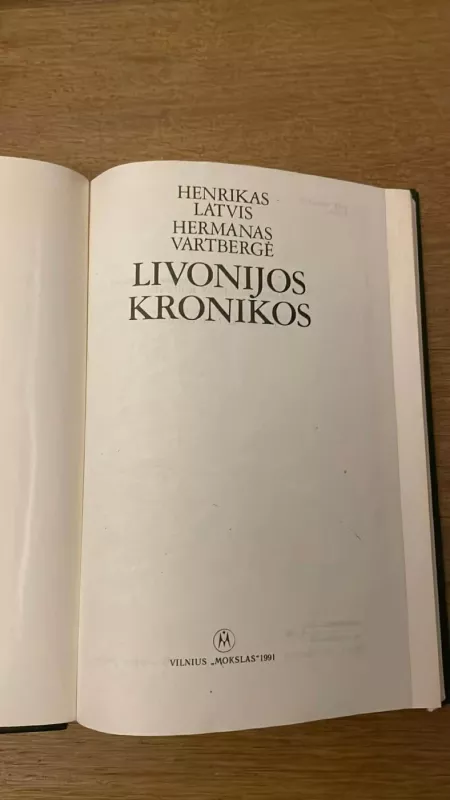 Livonijos kronikos - Henrikas Latvis, knyga 4