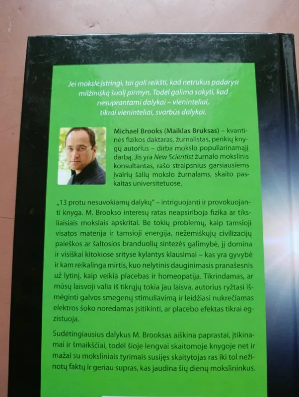 13 protu nesuvokiamų dalykų - Michael Brooks, knyga 4