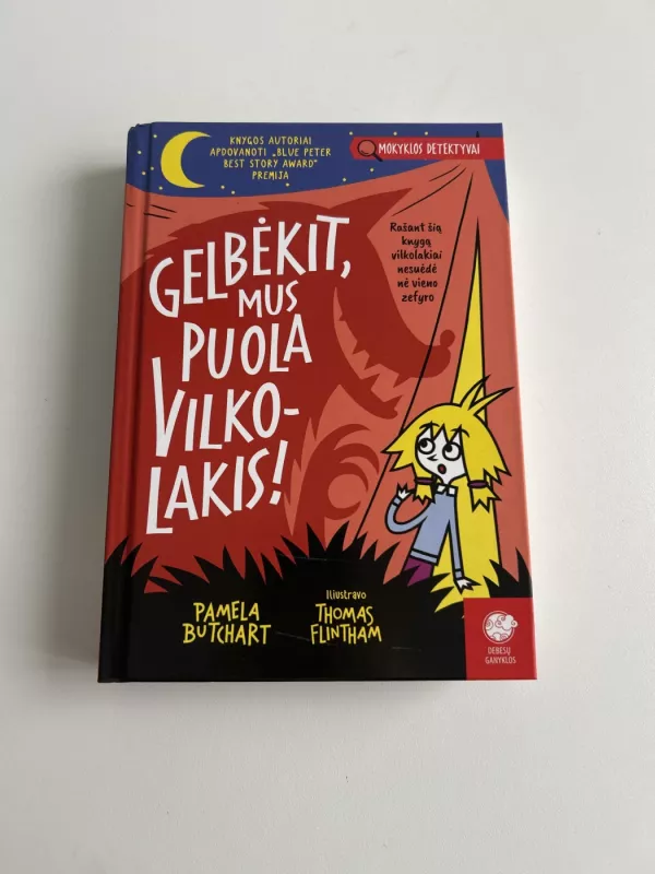 Gelbėkit, mus puola vilkolakis! - Pamela Butchart, knyga 2