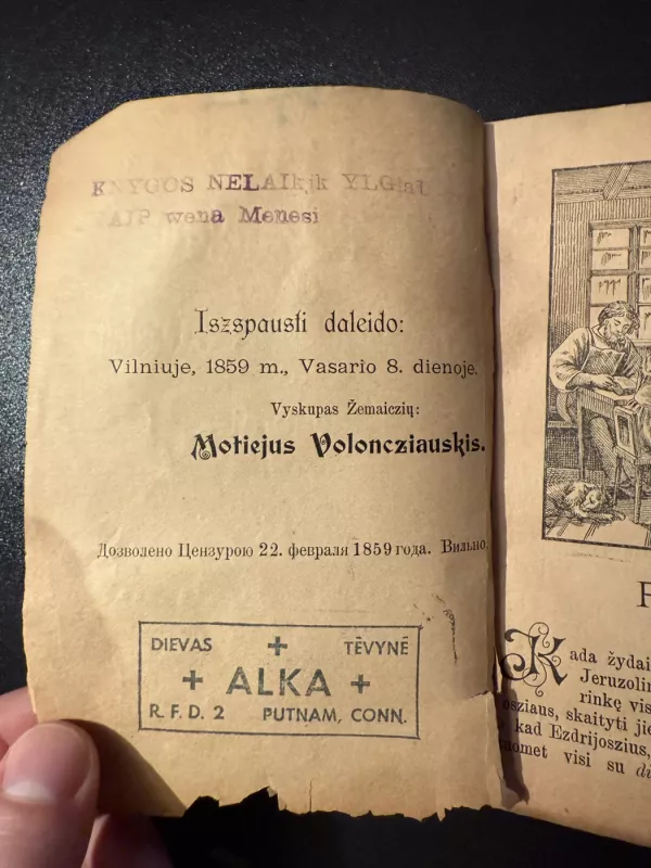 Vartai dangaus arba Rymo-katalikiszkas mokslas - Motiejus Valančius, Motiejus Valančiauskis, knyga 4