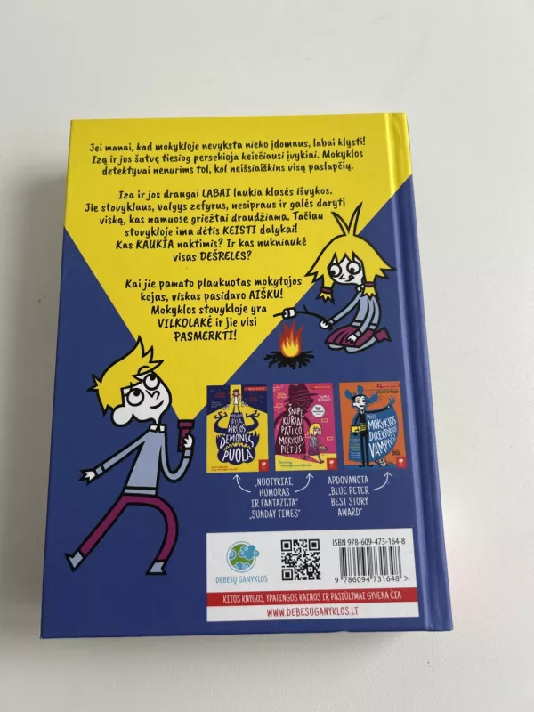 Gelbėkit, mus puola vilkolakis! - Pamela Butchart, knyga 3