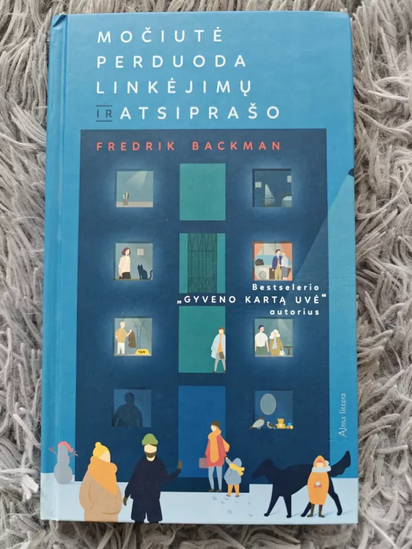 Močiutė perduoda linkėjimus ir atsiprašo - Fredrik Backman, knyga 2