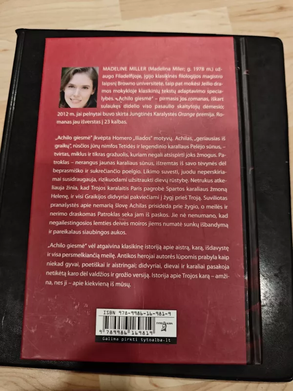 Achilo giesmė - Madeline Miller, knyga 2