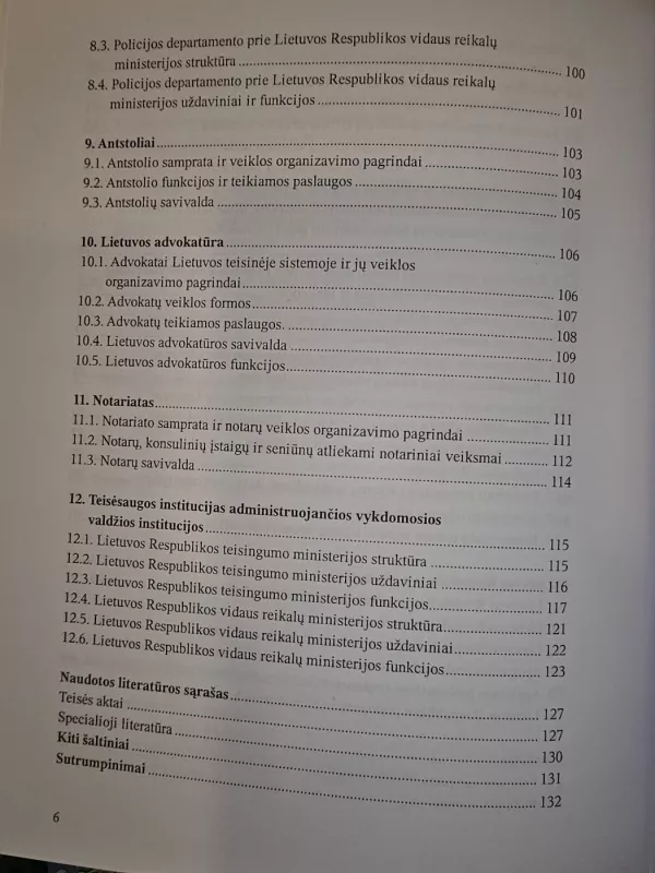 Lietuvos teisėsaugos institucijų sistema ir kompetencija: schemų rinkinys - Danguolė Grigolovičienė, Inga  Žalėnienė, knyga 5