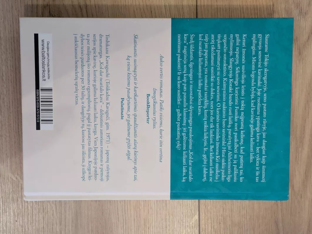 Kol dar neatsalo kava - Toshikazu Kawaguchi, knyga 2