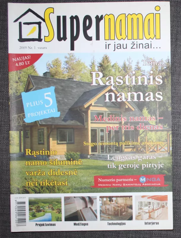 Supernamai 2009 m. Nr.1 vasara - Autorių kelektyvas, knyga 2