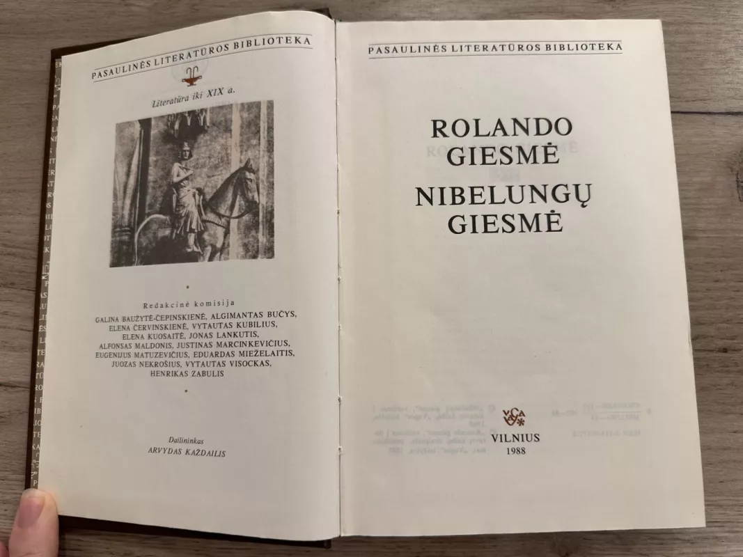 Rolando giesme. Nibelungų giesmė - Autorių Kolektyvas, knyga 4