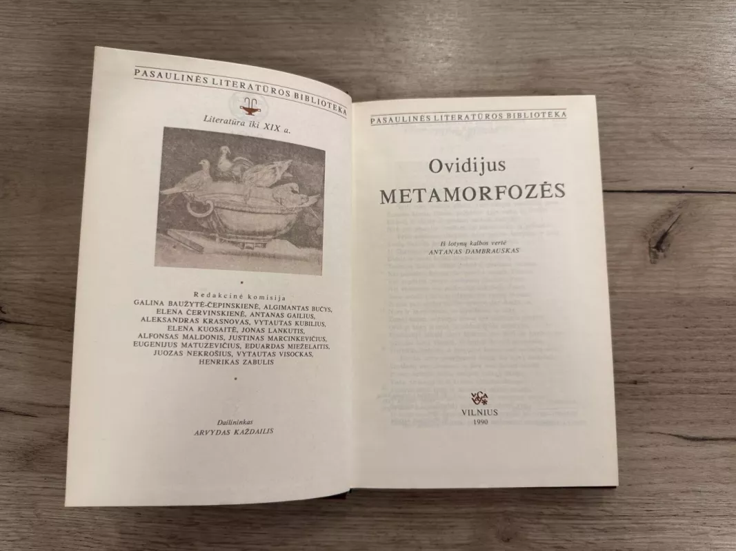 Metamorfozės - OVIDIJUS, knyga 4