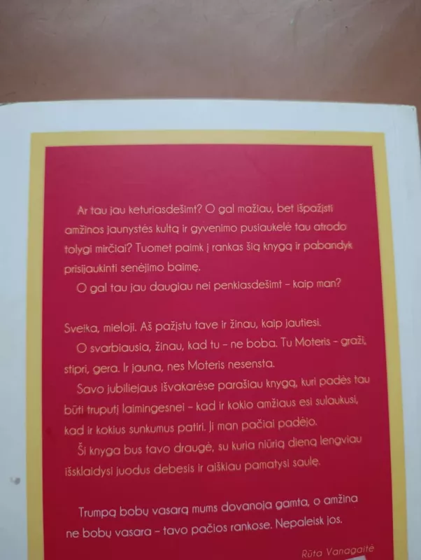 Ne bobų vasara - Vanagaitė Rūta, knyga 4