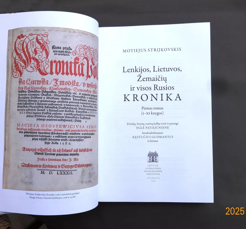 Lenkijos, Lietuvos, Žemaičių ir visos Rusios kronika - Motiejus Strijkovskis, knyga 4