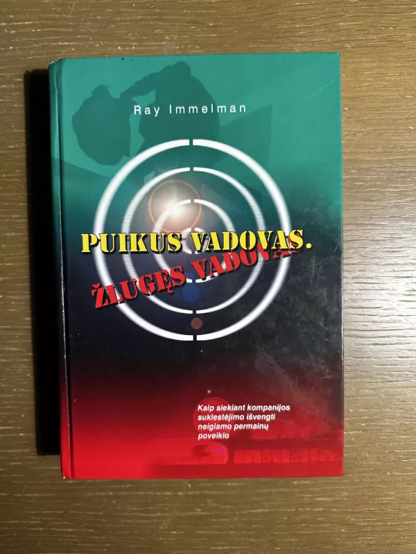 Puikus vadovas. Žlugęs vadovas - Ray Immelman, knyga 2