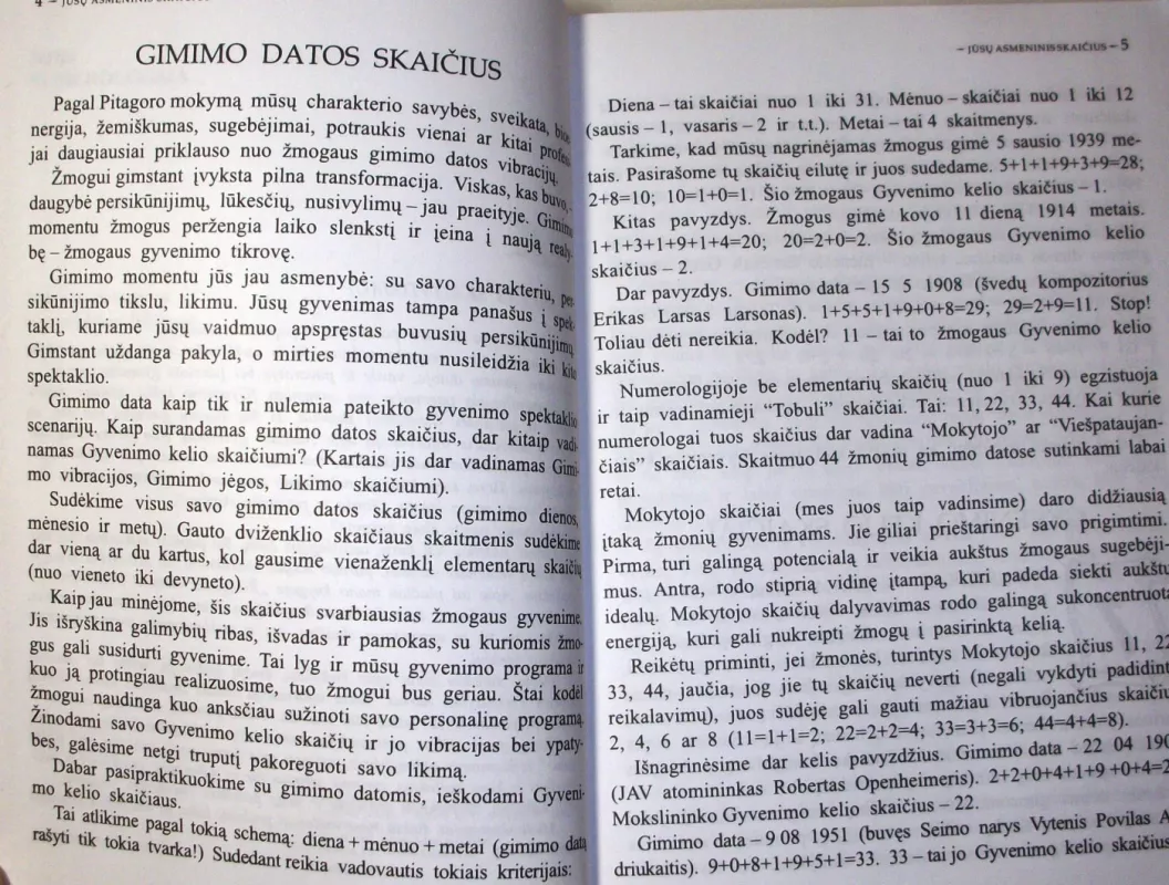 Numerologija. Jūsų asmeninis skaičius - Stasys Špirkauskas, knyga 5