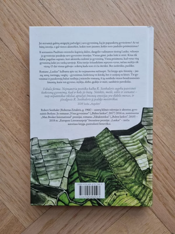 Laukas - Robert Seethaler, knyga 3