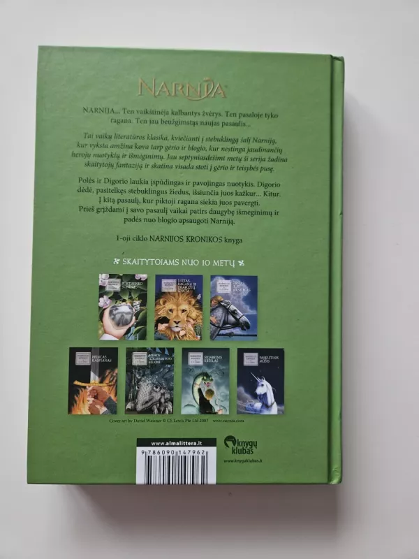 Burtininko sūnėnas - C. S. Lewis, knyga 3