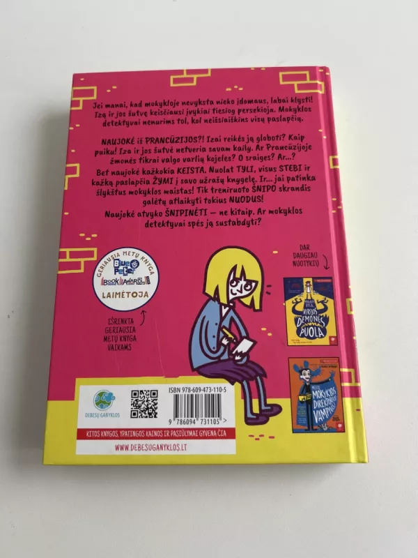 Šnipė, kuriai patiko mokyklos pietūs - Pamela Butchart, knyga 3