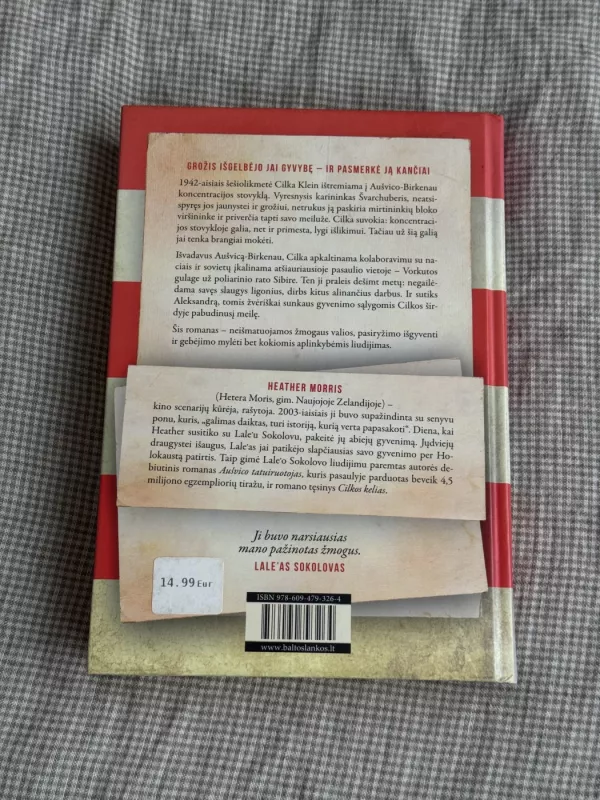 CILKOS KELIAS: bestselerio „Aušvico tatuiruotojas“ tęsinys - Heather Morris, knyga 3