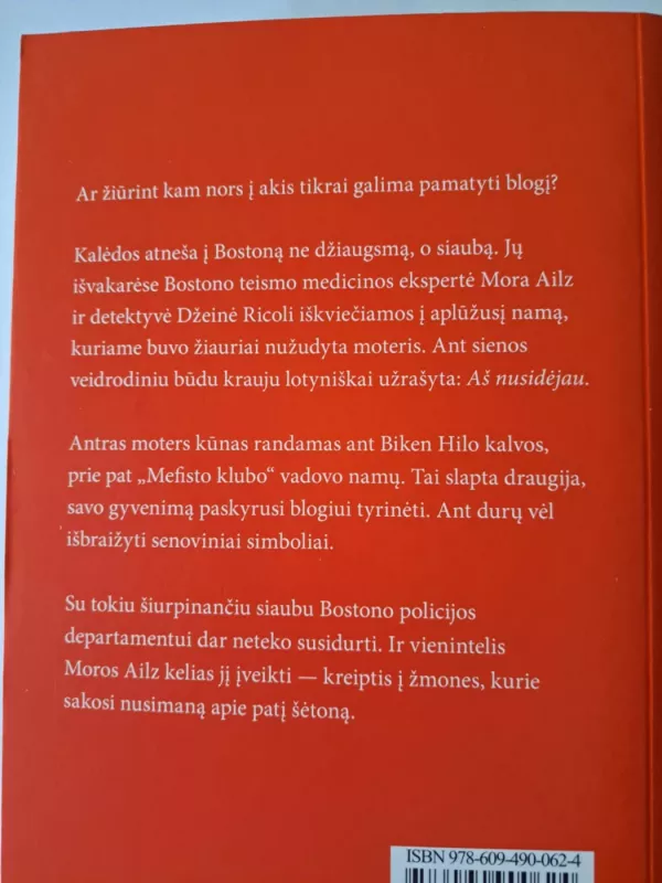 Mefisto klubas - Tess Gerritsen, knyga 3