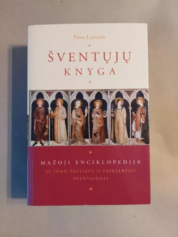 Šventųjų knyga : mažoji enciklopedija su Jono Pauliaus II paskelbtais šventaisiais - Piero Lazzarin, knyga 2