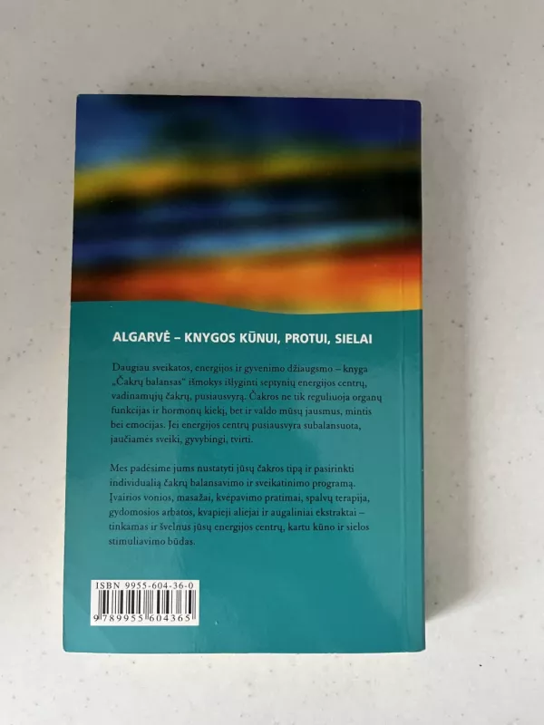 Čakrų balansas: individuali čakrų balansavimo programa - Lilo Traun, knyga 3