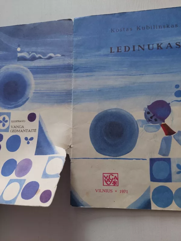 Ledinukas - Kostas Kubilinskas, knyga 5