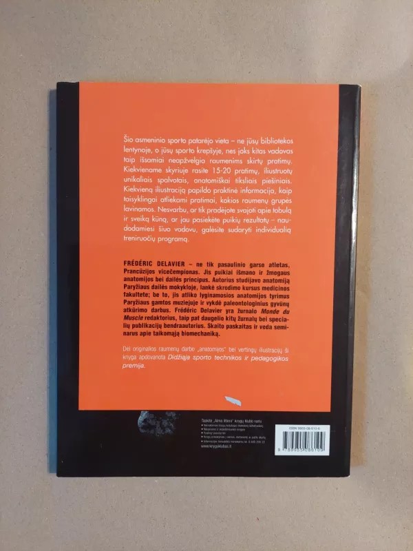 Būkim stiprūs ir gražūs - Frederic Delavier, knyga 3