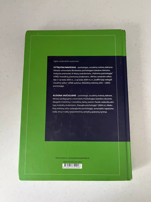 Žmogaus raidos psichologija - Aldona Vaičiulienė, knyga 3