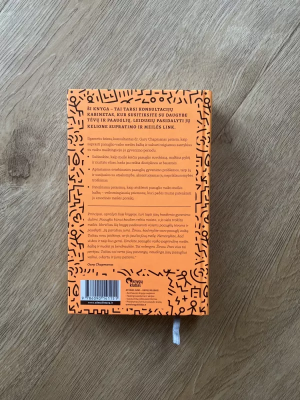 Penkios paauglių meilės kalbos - Gary Chapman, knyga 3