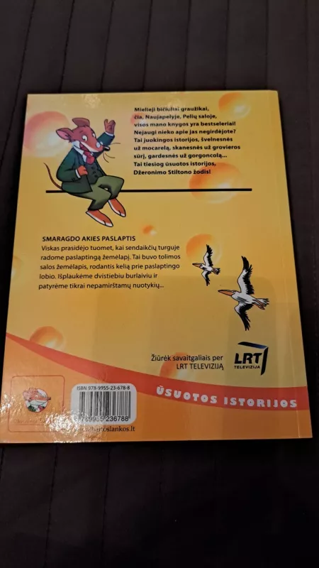 Smaragdo akies paslaptis - Džeronimas Stiltonas, knyga 3